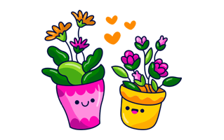 Plant Pot Free Sticker PNG
