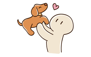 Play With Pet Free Sticker PNG