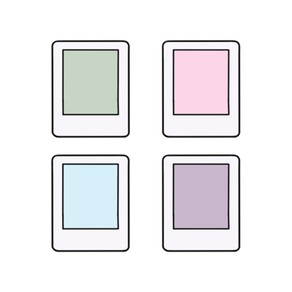Polaroid Sticker Transparent Image
