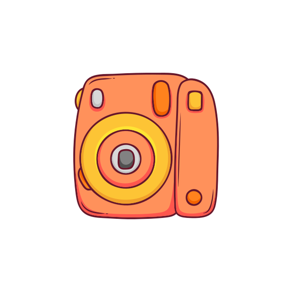 Polaroid Sticker Transparent Photo