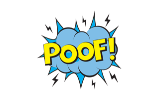 Poof Free Sticker PNG