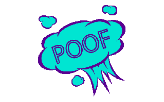 Poof Sticker PNG