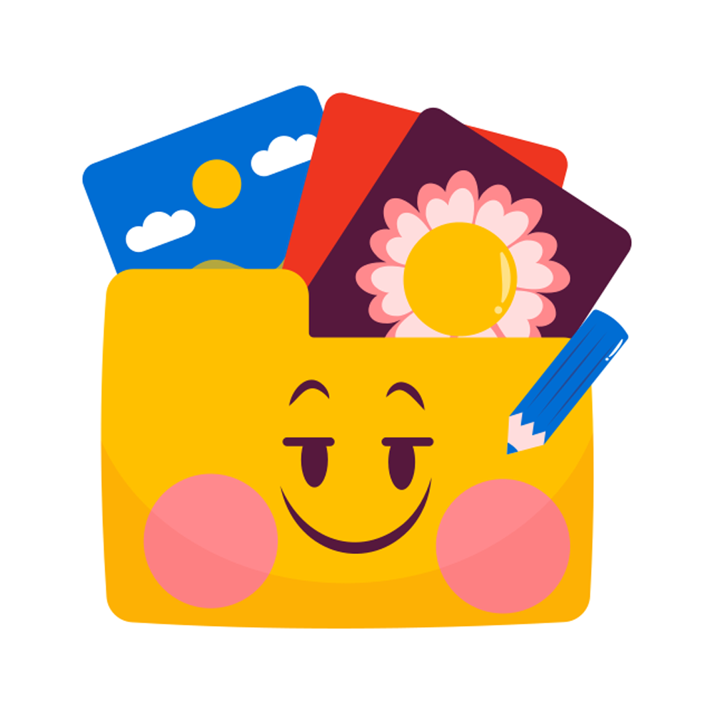 Portfolio Sticker Transparent Image