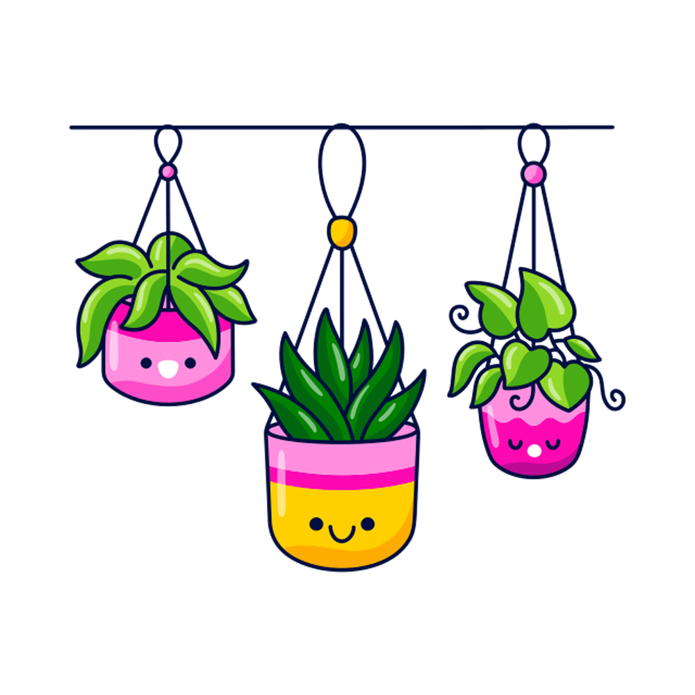 Pot Plant Free Sticker Transparent Picture