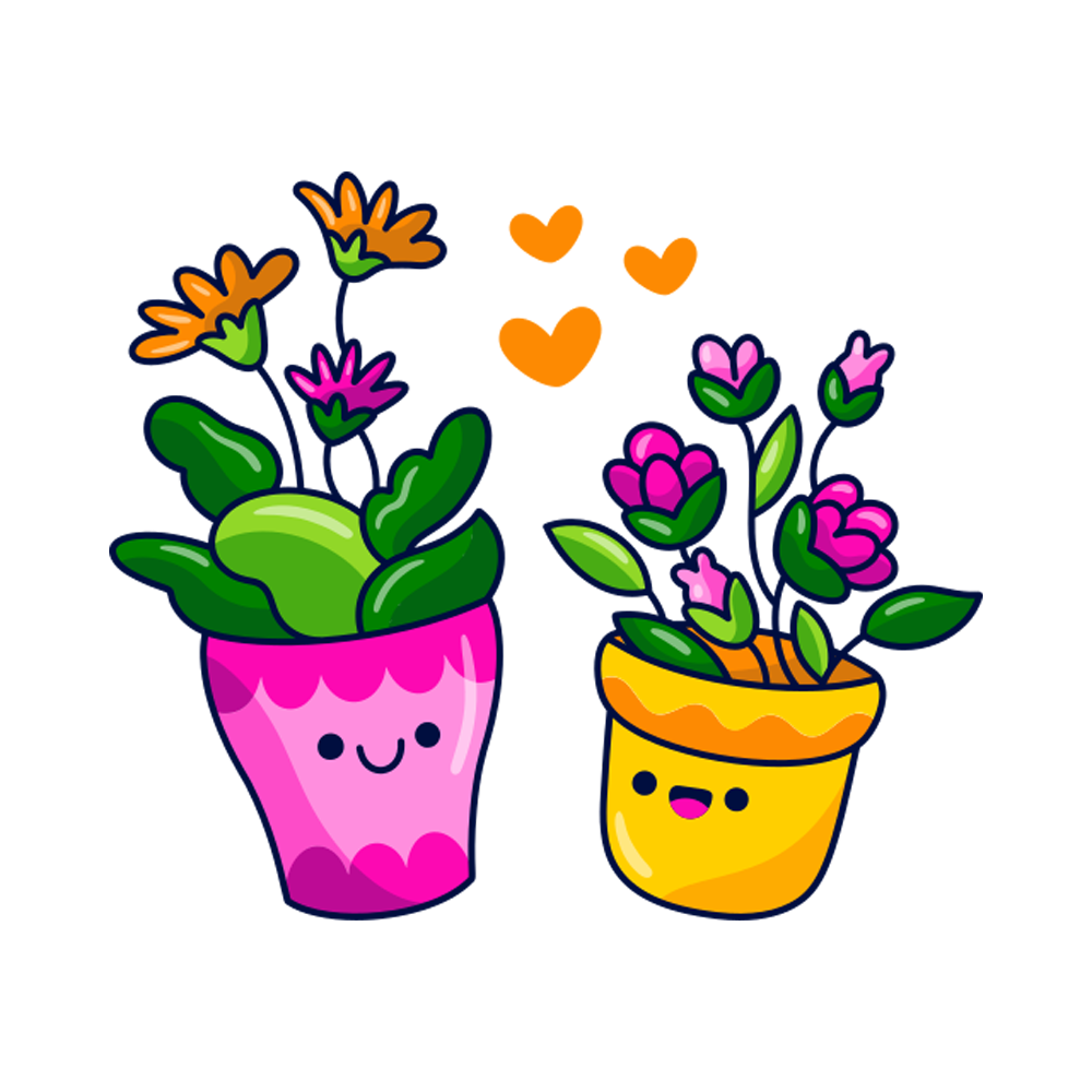 Pot Plant Free Sticker Transparent Gallery