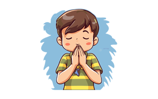 Pray Free Sticker PNG