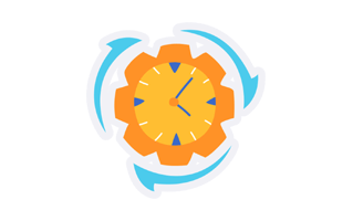 Productive Sticker PNG