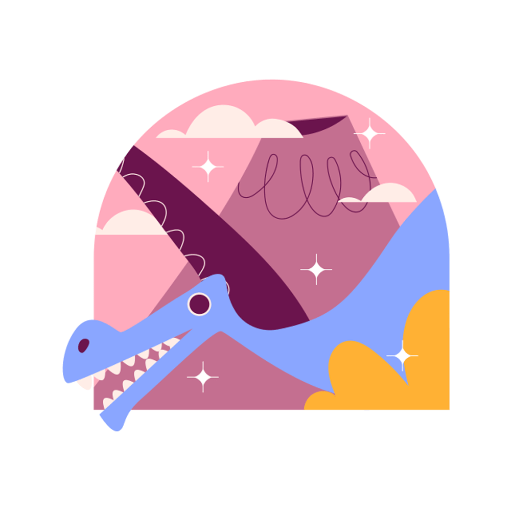 Pterodactyl Free Sticker Transparent Picture