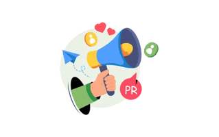 Public Relation Free Sticker PNG