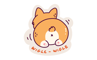 Puppy Free Sticker PNG