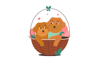 Puppy Sticker PNG