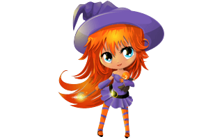 Purple Halloween PNG