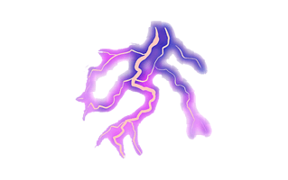 Purple Lighting PNG