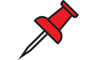 Push Pin Free Sticker PNG