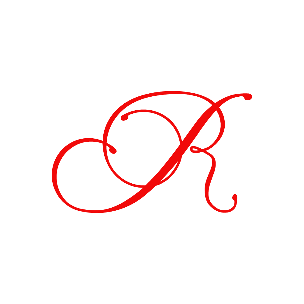 R Alphabet Red Transparent Clipart