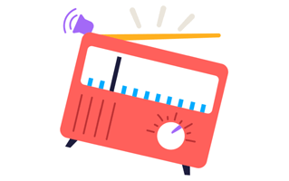 Radio Free Sticker PNG