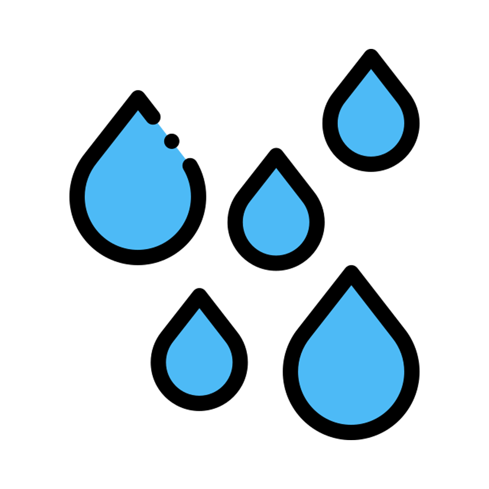 Paper Raindrops Free Sticker Transparent Photo