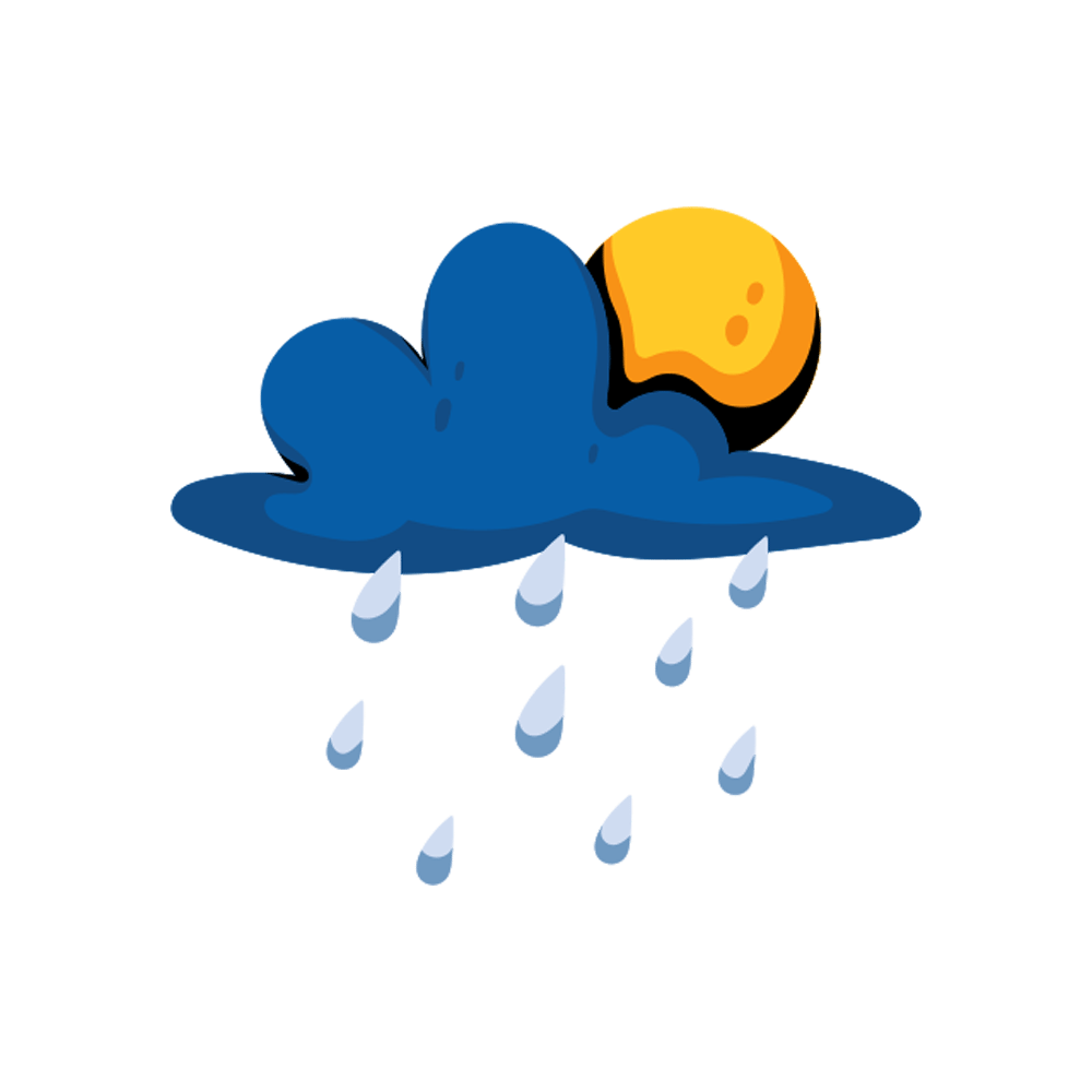 Paper Raindrops Free Sticker Transparent Picture