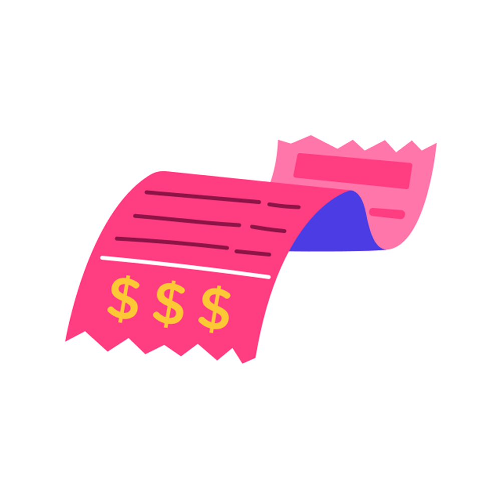 Receipt Free Sticker Transparent Photo