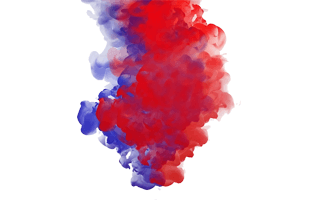 Red Blue Smoke PNG