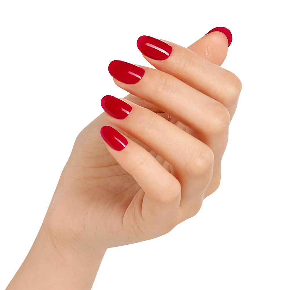Red Nails Transparent Gallery
