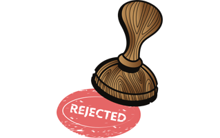 Rejected Stamp PNG