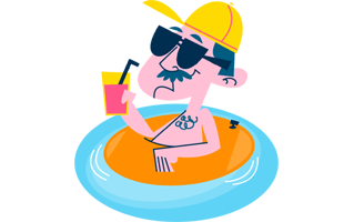 Relaxation Free Sticker PNG