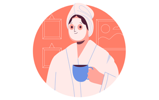 Relaxed Sticker PNG