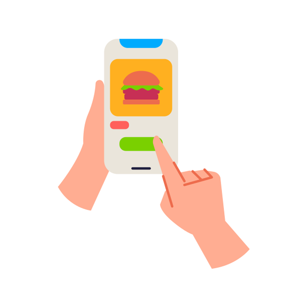 Restaurant App Free Sticker Transparent Image