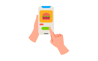 Restaurant App Free Sticker PNG