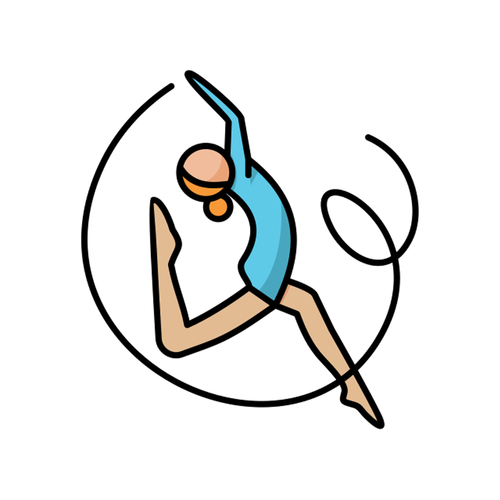 Rhythmic Gymnastics Free Sticker Transparent Image