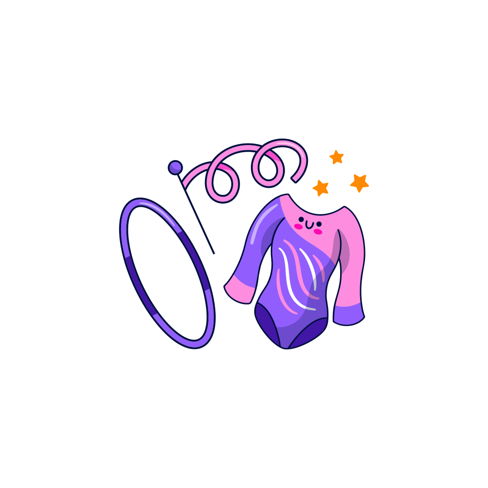 Rhythmic Gymnastics Free Sticker Transparent Gallery