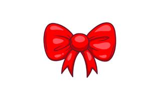 Ribbon Free Sticker PNG