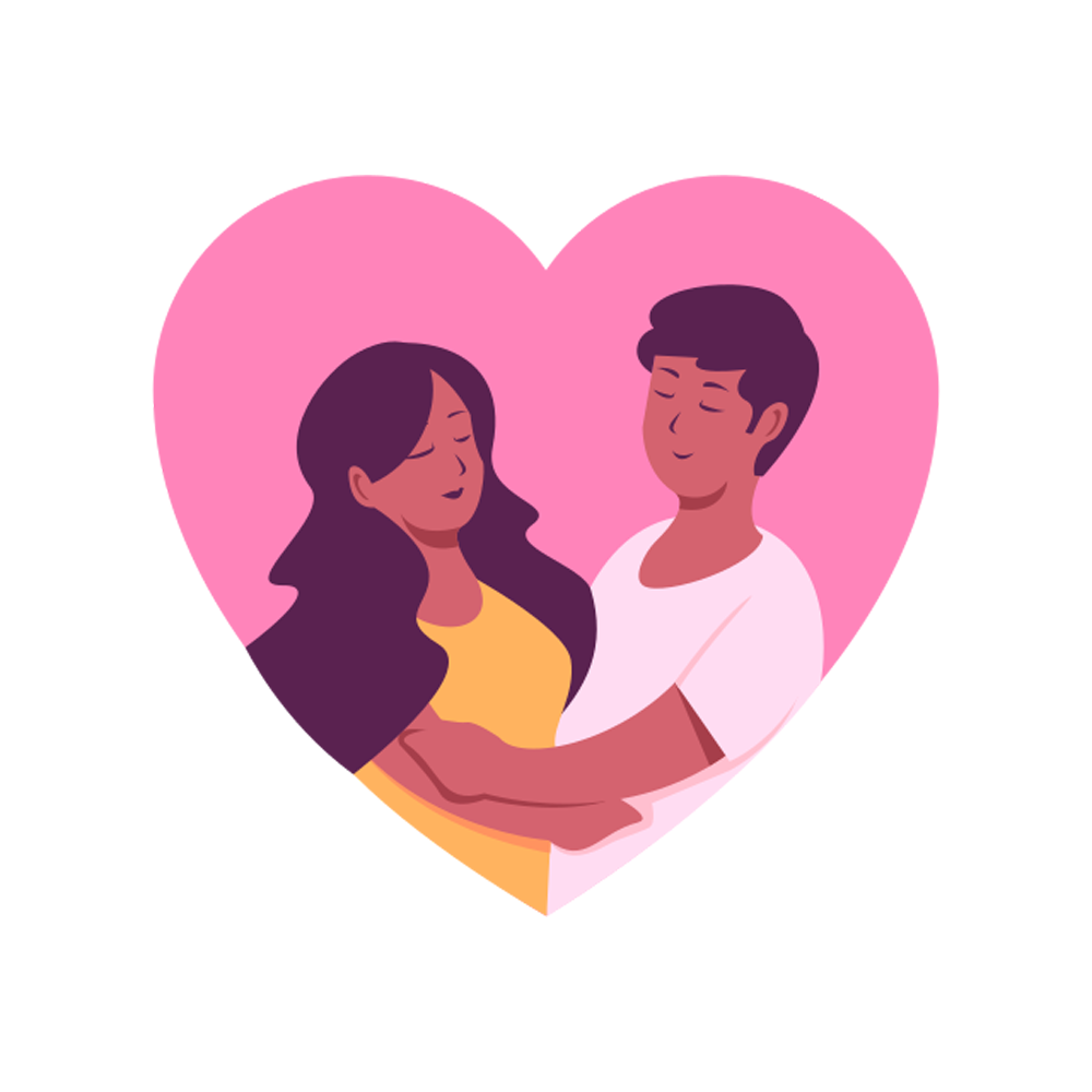 Romantic Date Free Sticker Transparent Image