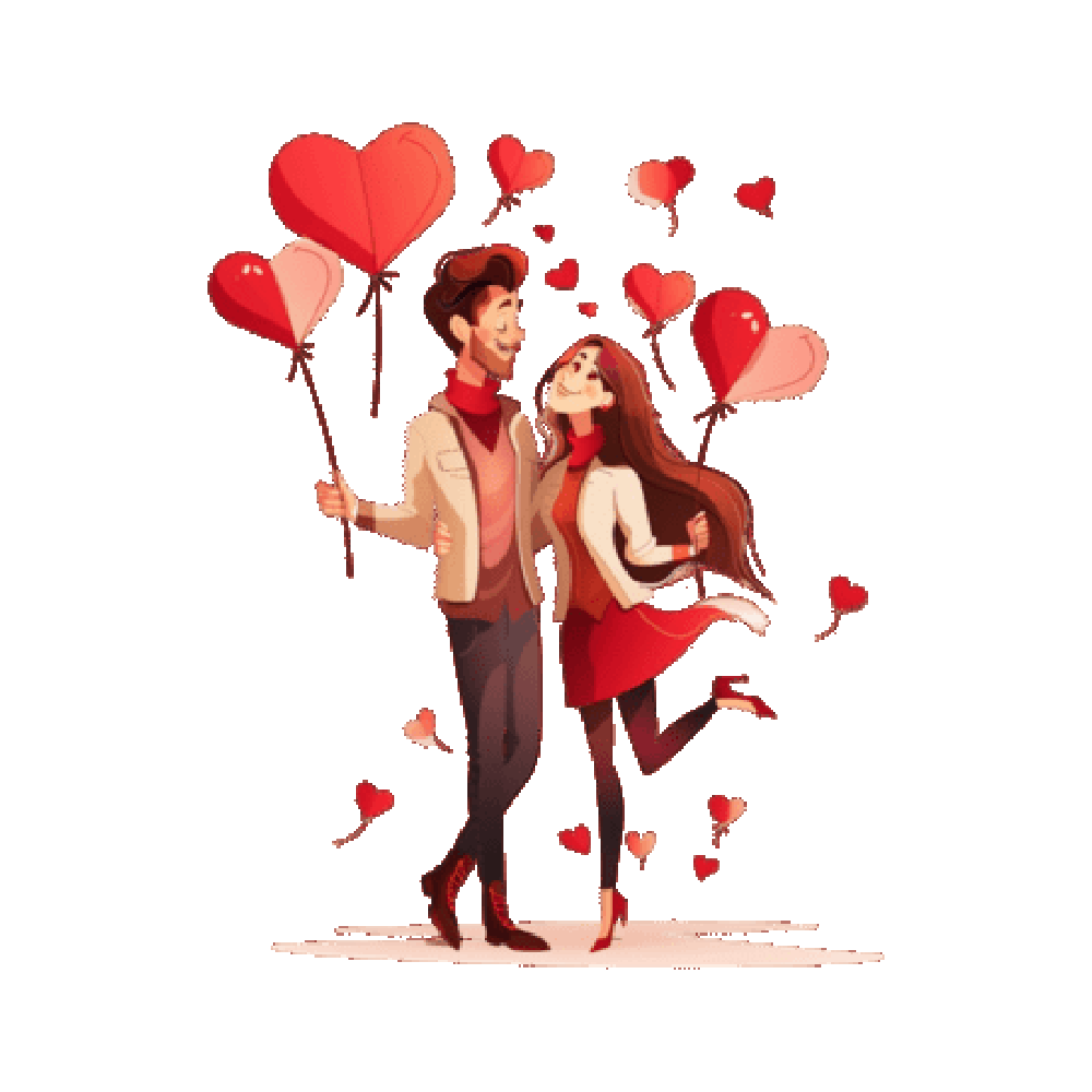 Romantic Date Free Sticker Transparent Gallery