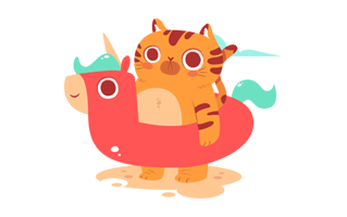 Rubber Ring Sticker PNG