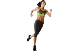 Running Girl PNG
