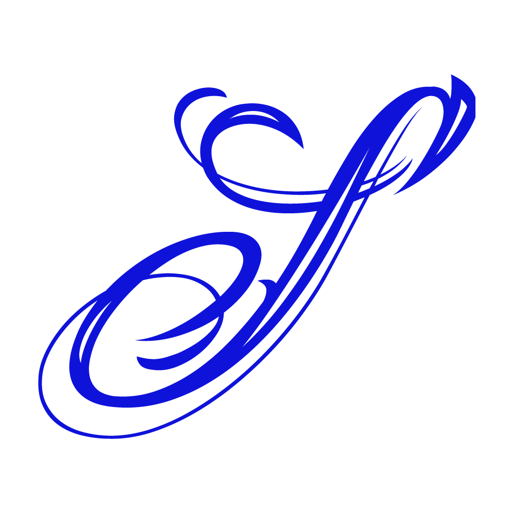 S Alphabet BlueTransparent Image