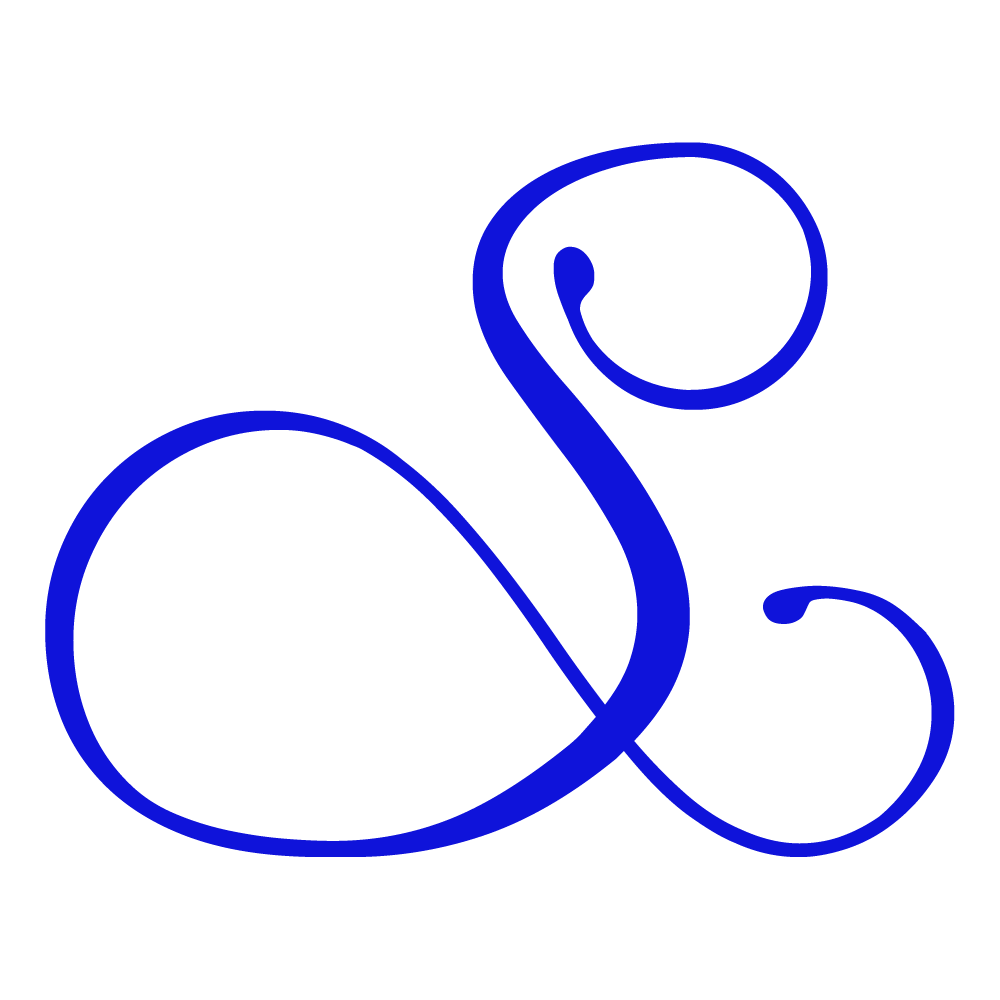 S Alphabet BlueTransparent Clipart