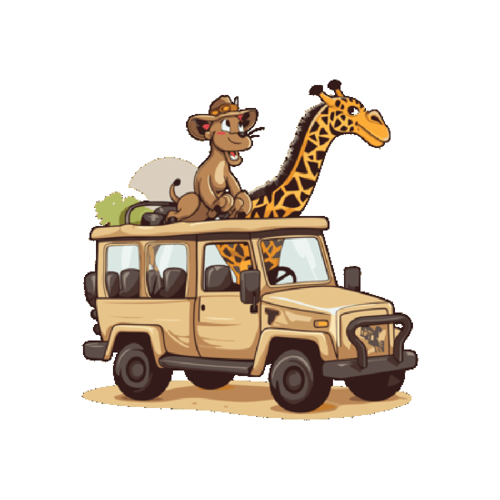Safari Free Sticker Transparent Clipart