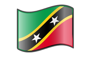Saint Kitts And Nevis Flag PNG