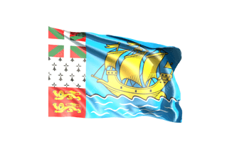 Saint Pierre And Miquelon Flag PNG