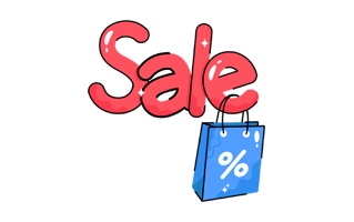 Sale Free Sticker PNG