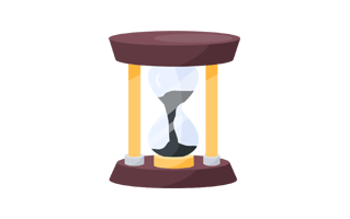 Sand Clock Free Sticker PNG