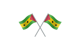 Sao Tome And Principe Flag PNG
