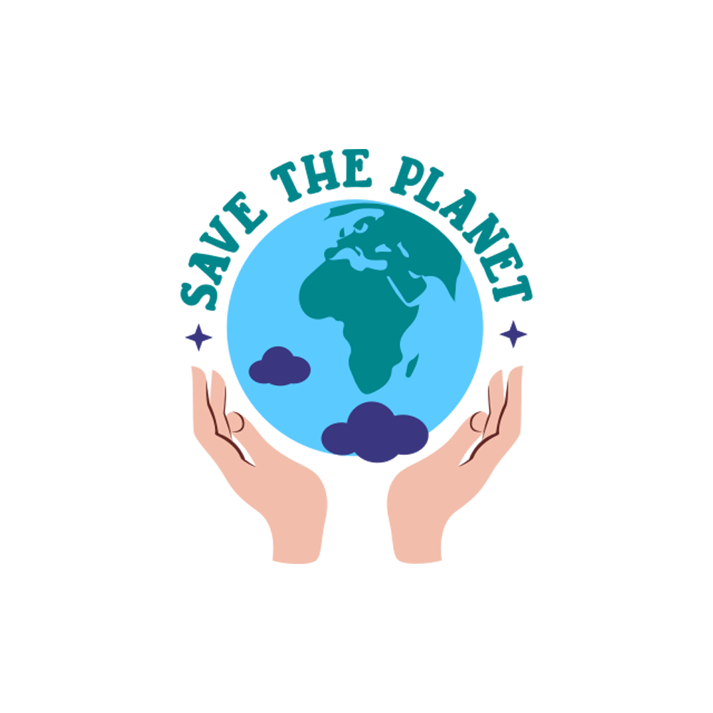 Save The World Sticker Transparent Clipart