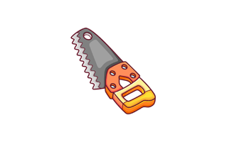 Saw Free Sticker PNG