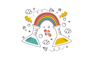 Science Stickers Aesthetic PNG