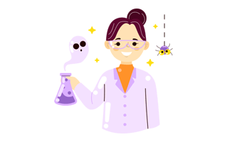 Scientist Sticker PNG