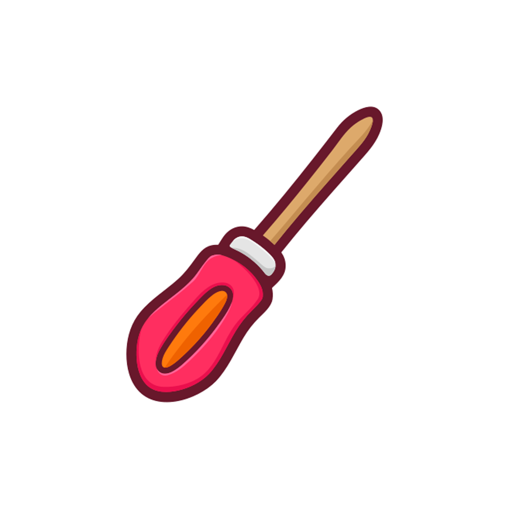 Screwdriver Free Sticker Transparent Photo